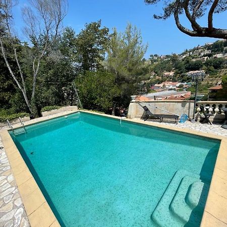 Appartement Bas De Villa Avec Piscine Privee Partagee Proche Bord De Mer カーニュ・シュル・メール エクステリア 写真