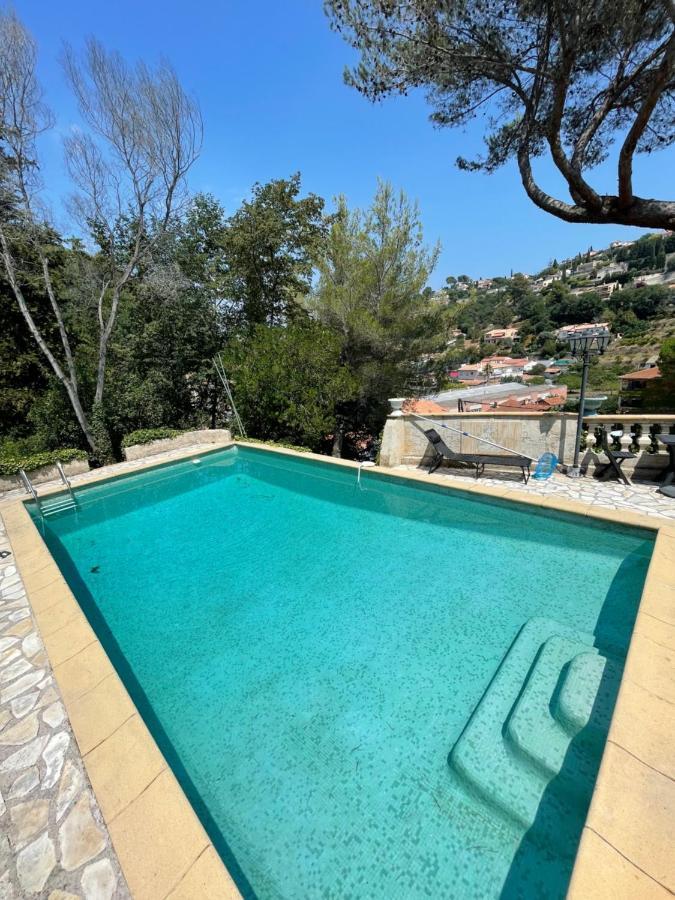 Appartement Bas De Villa Avec Piscine Privee Partagee Proche Bord De Mer カーニュ・シュル・メール エクステリア 写真