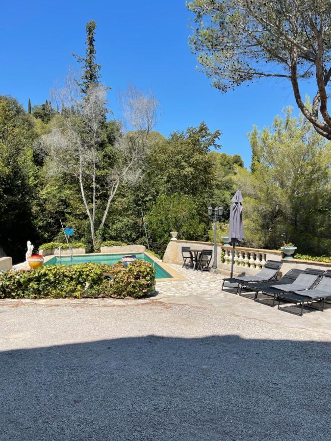 Appartement Bas De Villa Avec Piscine Privee Partagee Proche Bord De Mer カーニュ・シュル・メール エクステリア 写真